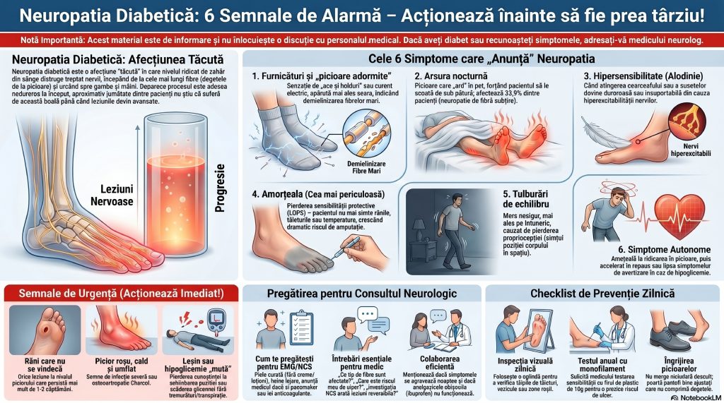 6 Semnale De Alarma Neuropatia Diabetica Poster Page 0001